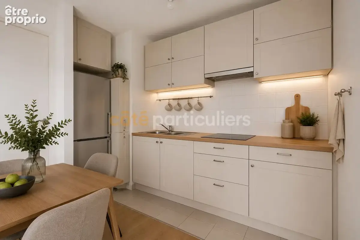 Nantes/ouest -- t3 -- 2 chambres -- balcon -- expo sud -- dernier etage - photo 6