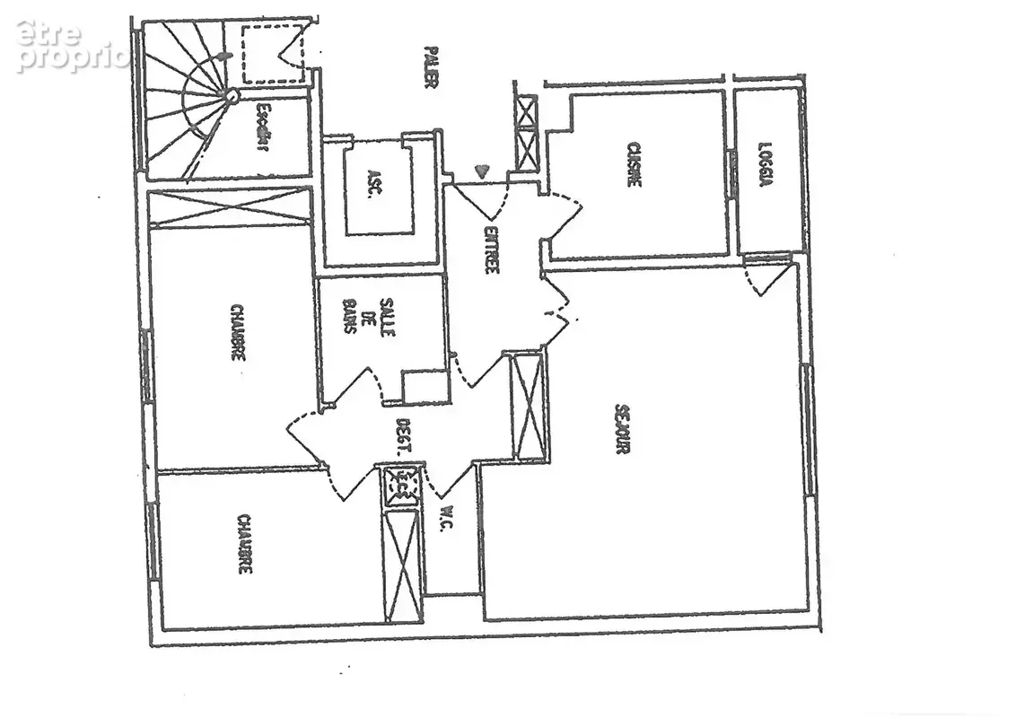 Appartement Courbevoie parc de becon 3 pièces 71m² - photo 4