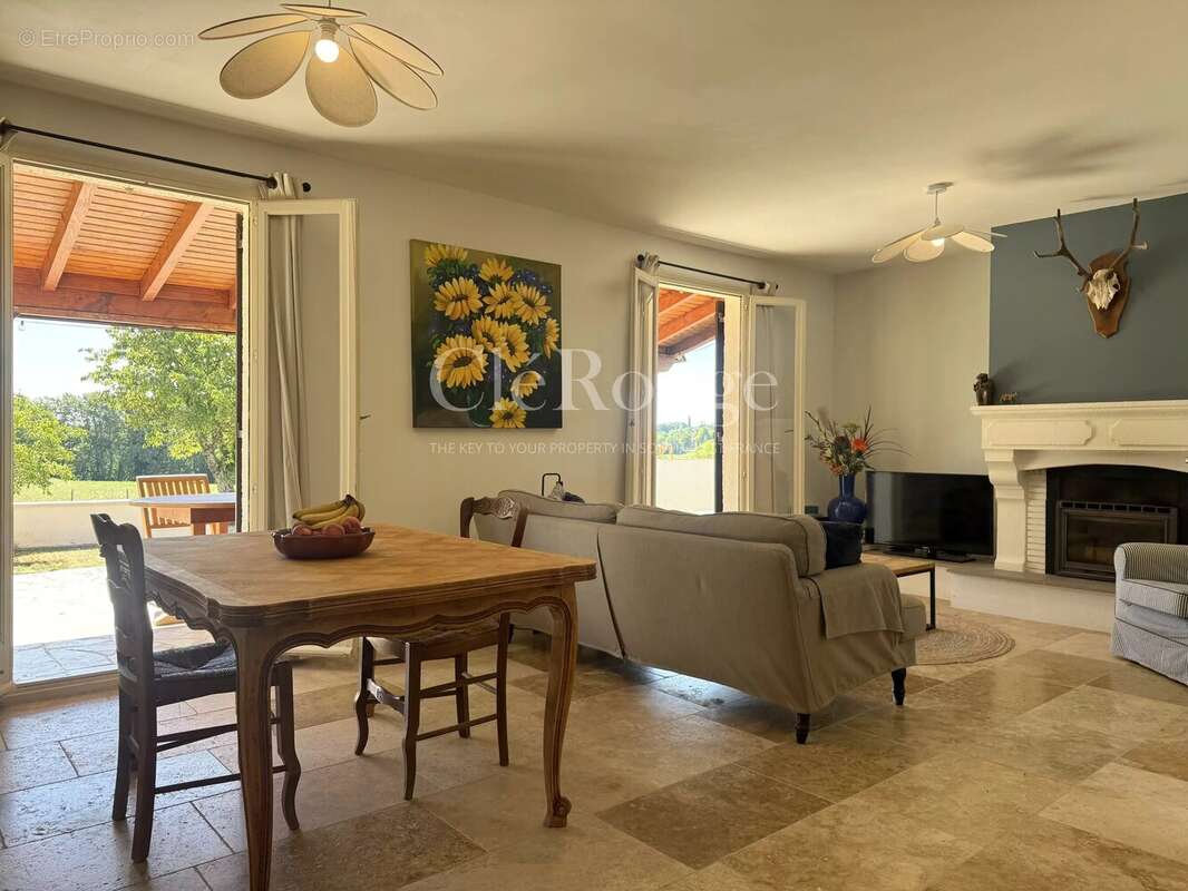 Proche d’Eymet – Maison de plain-pied de 4 chambres avec vues dégagées - photo 3