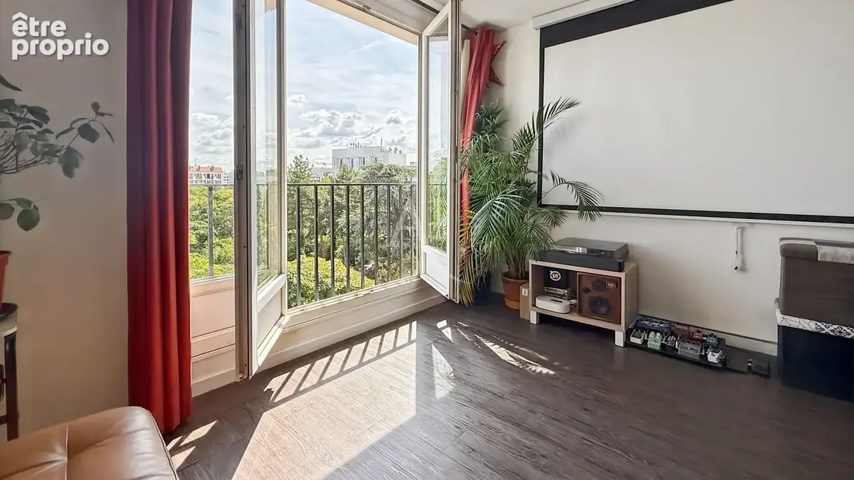 Boulogne-Billancourt - 2 pièces de 46 m² au 5ème étage - Vue dégagée sur parc - photo 3