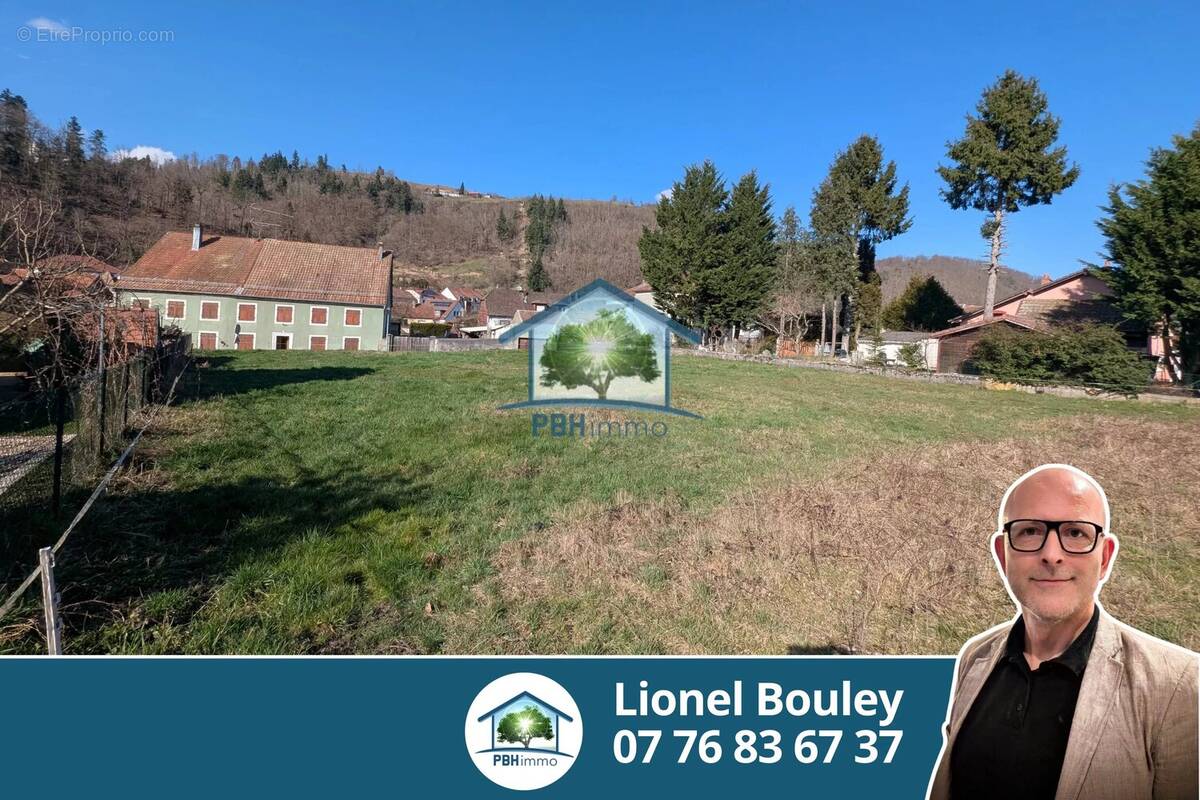 Terrain à SAINTE-MARIE-AUX-MINES