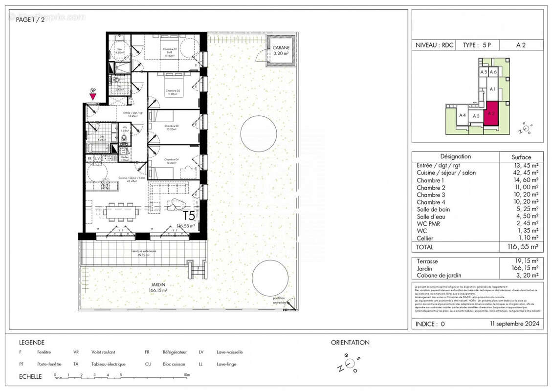 Appartement à LE PORTEL