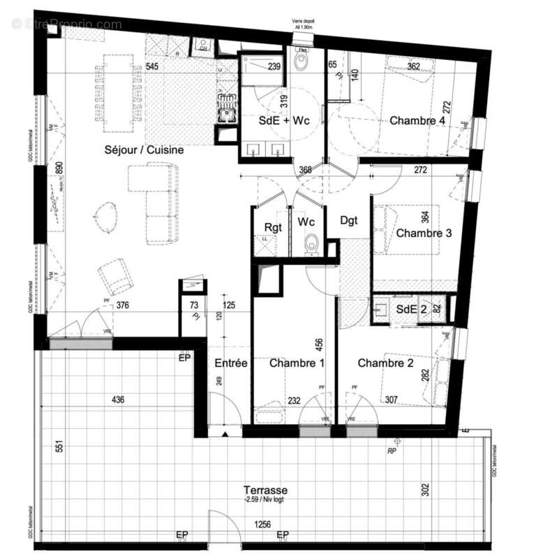 Appartement à LA ROCHELLE