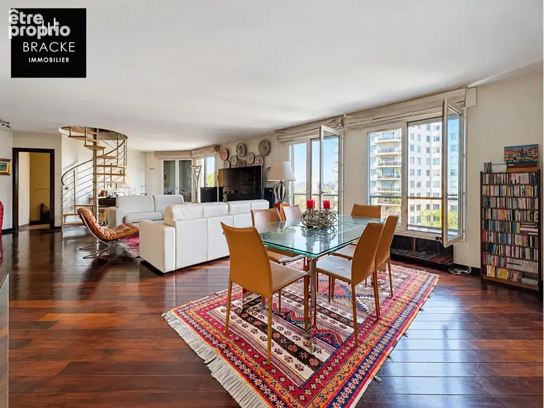 Courbevoie- Appartement duplex 123 m² avec terrasse plein ciel -  Dernier étage - photo 2