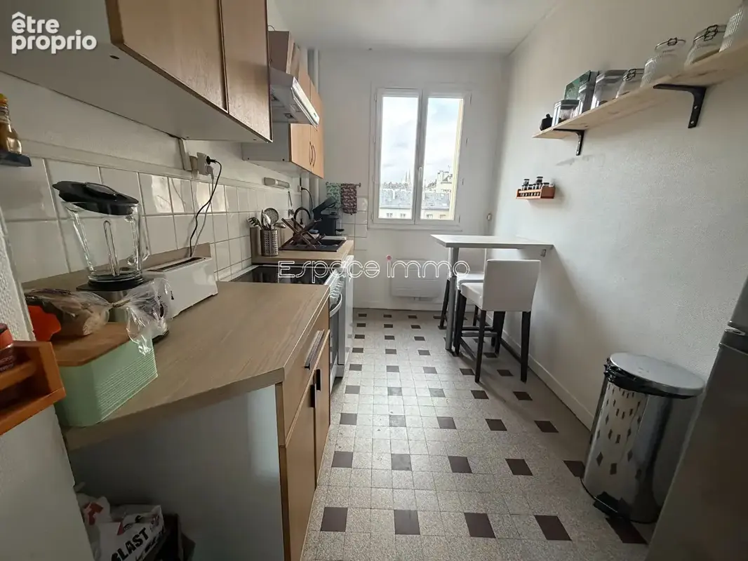 Appartement t2 rouen centre cave grenier - photo 3