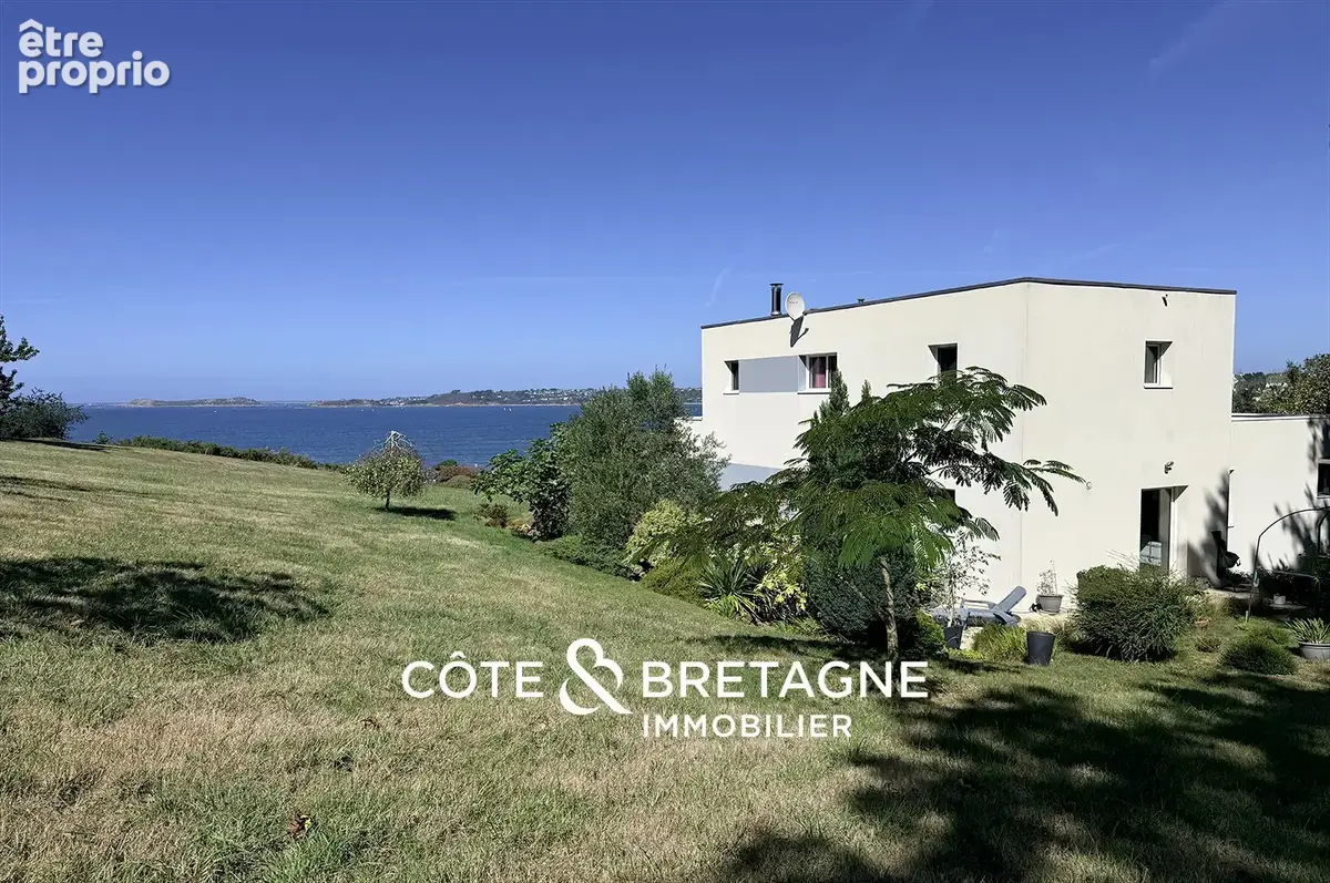 Trédrez-locquémeau   maison d’architecte lumineuse avec vue mer et grand terrain  réf : 2026168 - photo 20