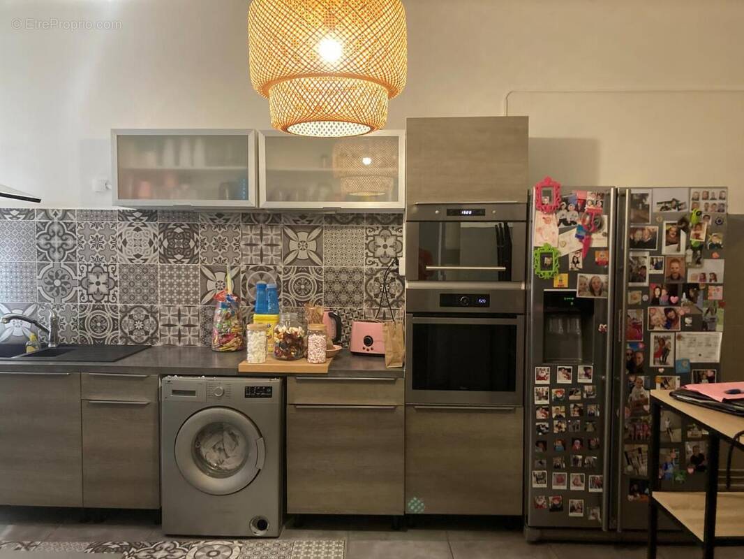 cuisine 1 etage D  appart jardin - Maison à CAHORS