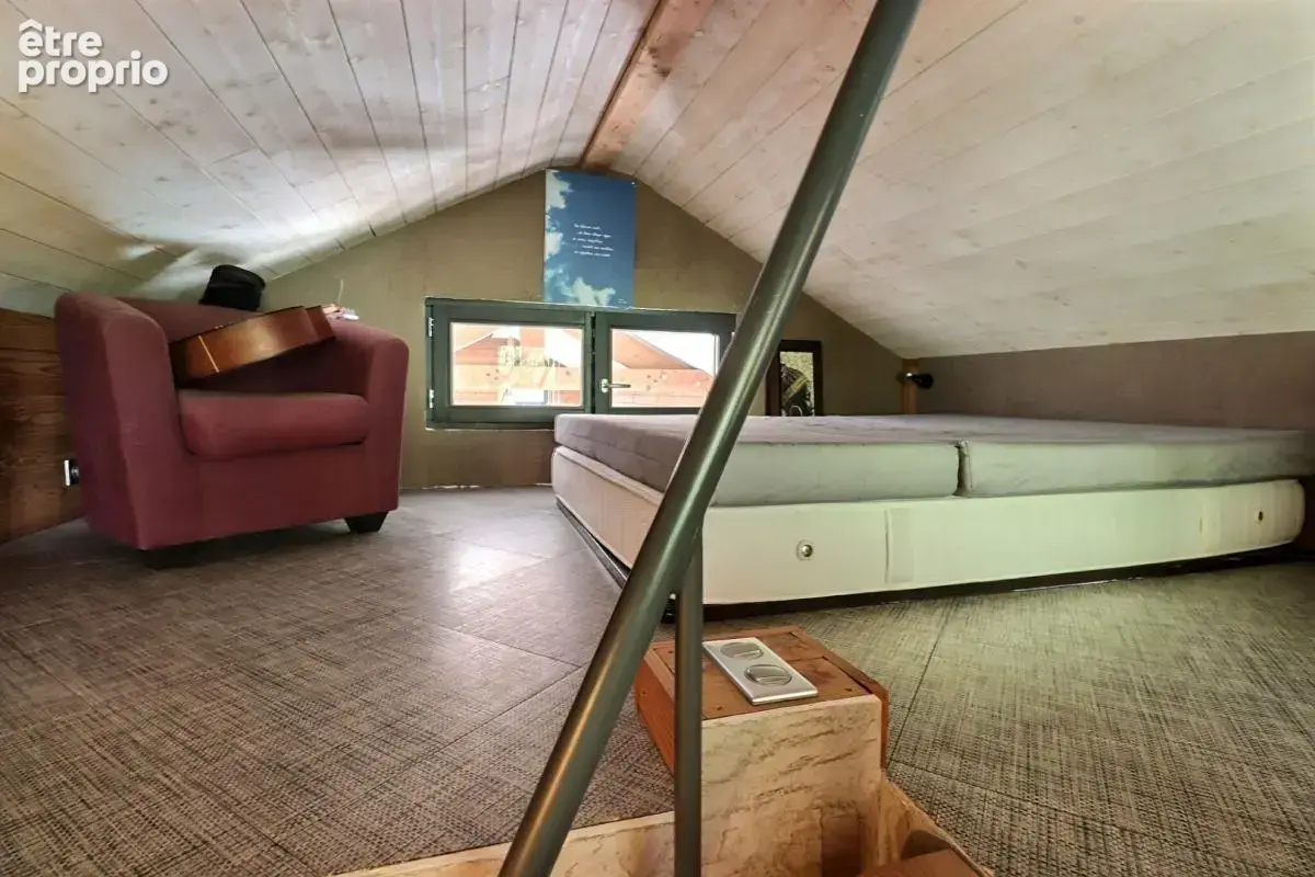 Maison d'architecte bioclimatique 5P 122 m² avec piscine et dépendances à SAINTE-MARIE-D'ALLOIX (38660) - photo 12