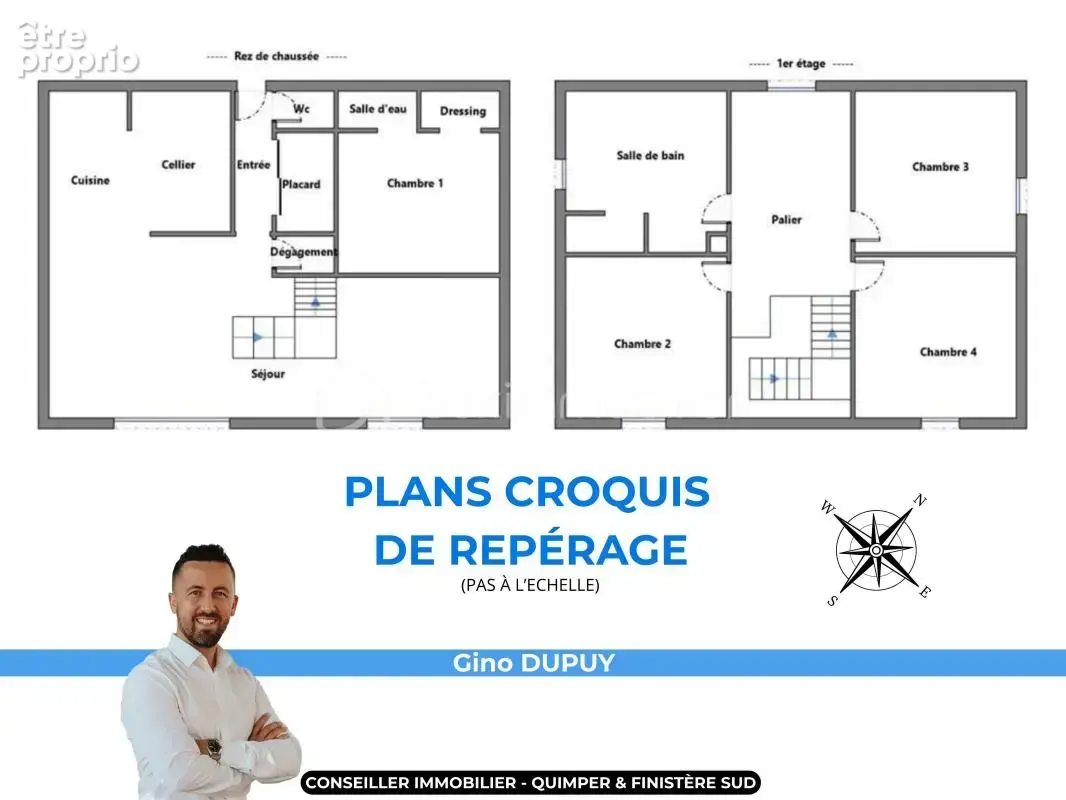 Maison 5 pièces – 132 m² – cap coz - photo 19