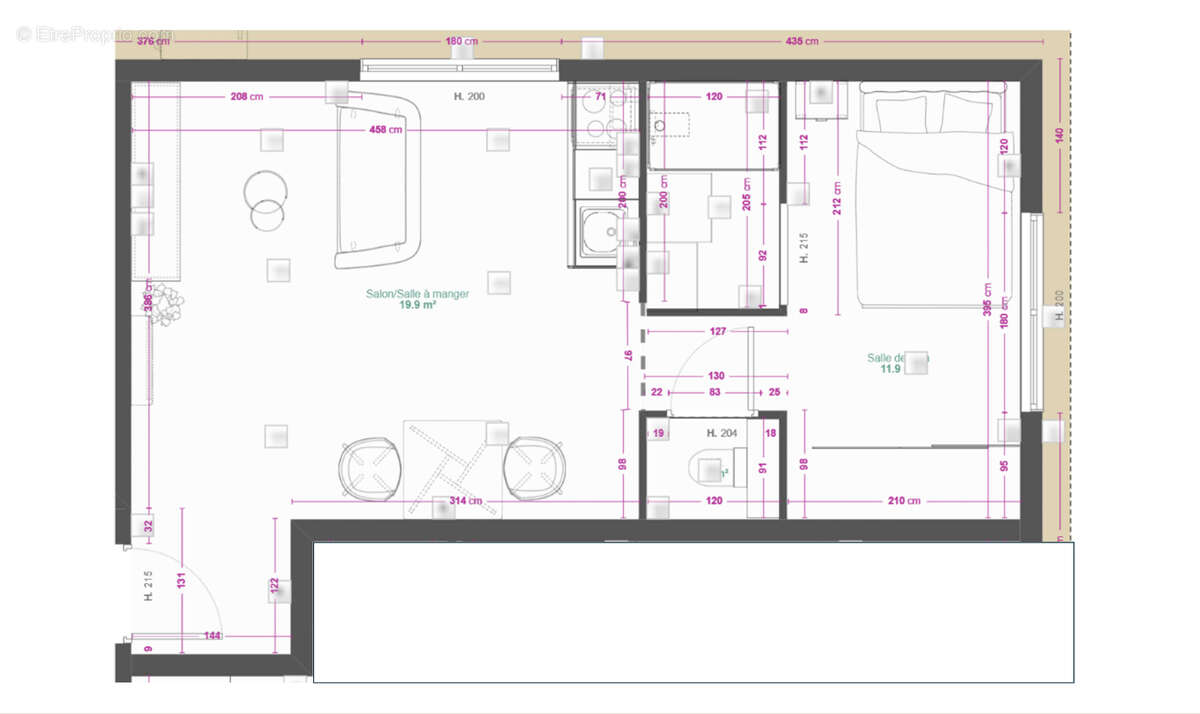 Appartement à REIMS