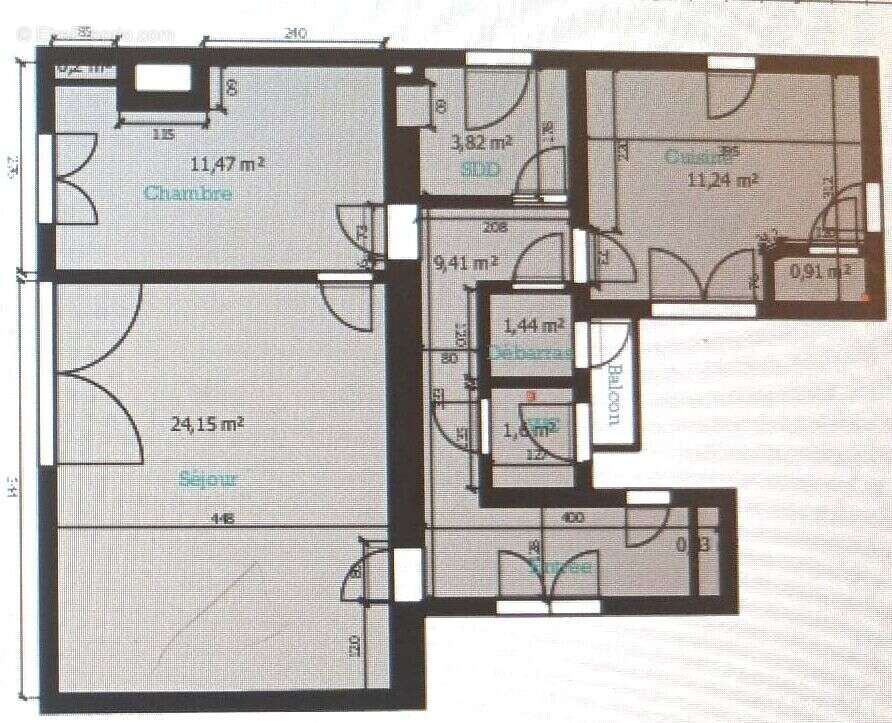 Appartement à PARIS-17E