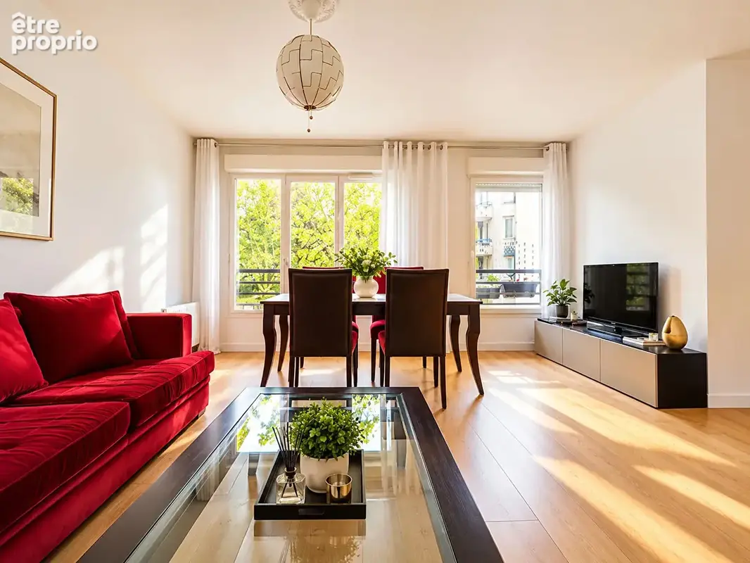 Appartement Asnieres Sur Seine 3 pièces 65 m²+cave+parking - photo 1
