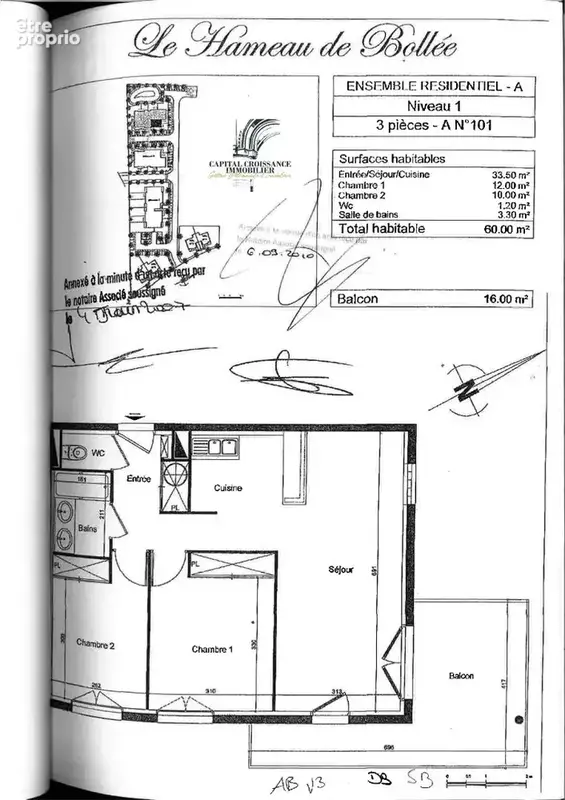 Appartement T3 - Grand Balcon et climatisation - BASSENS - photo 12