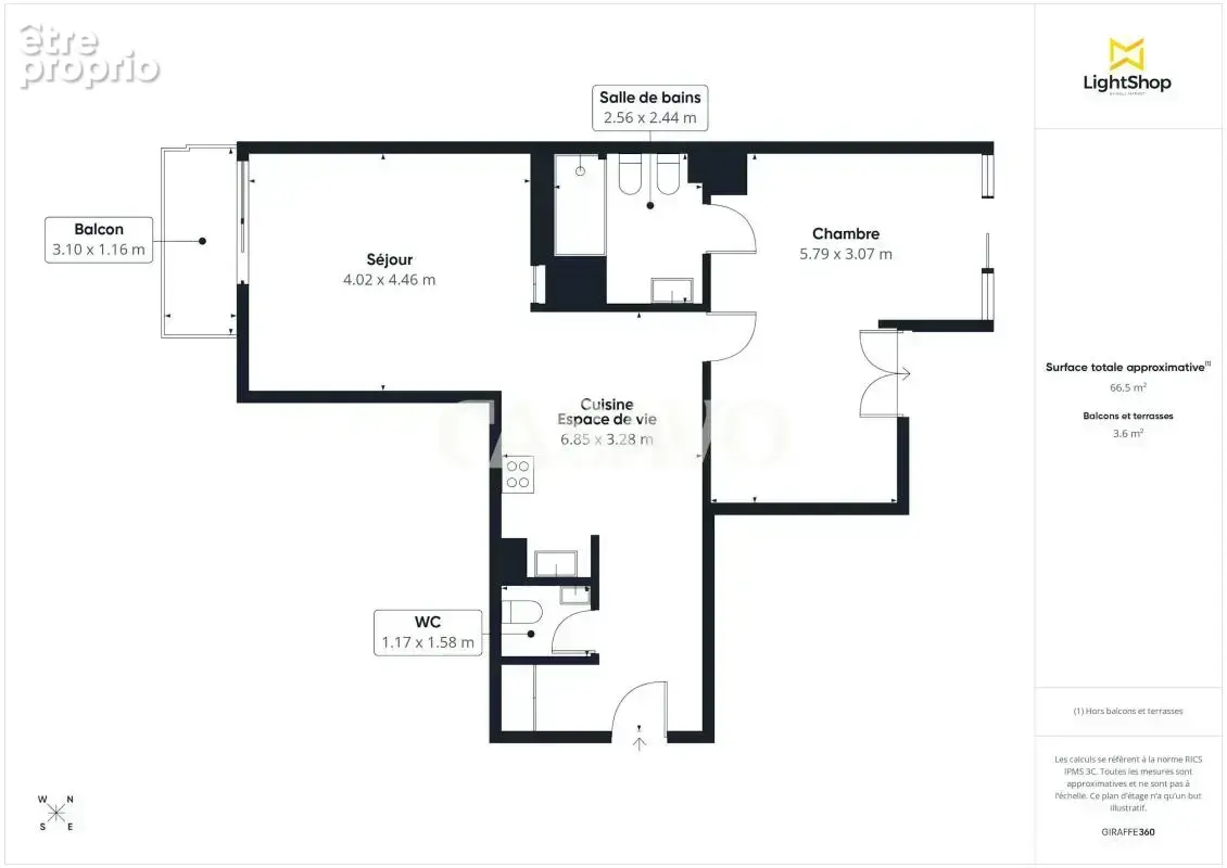 Vente Appartement 2 pièces de 66m² - 92200 Neuilly-sur-Seine - photo 15