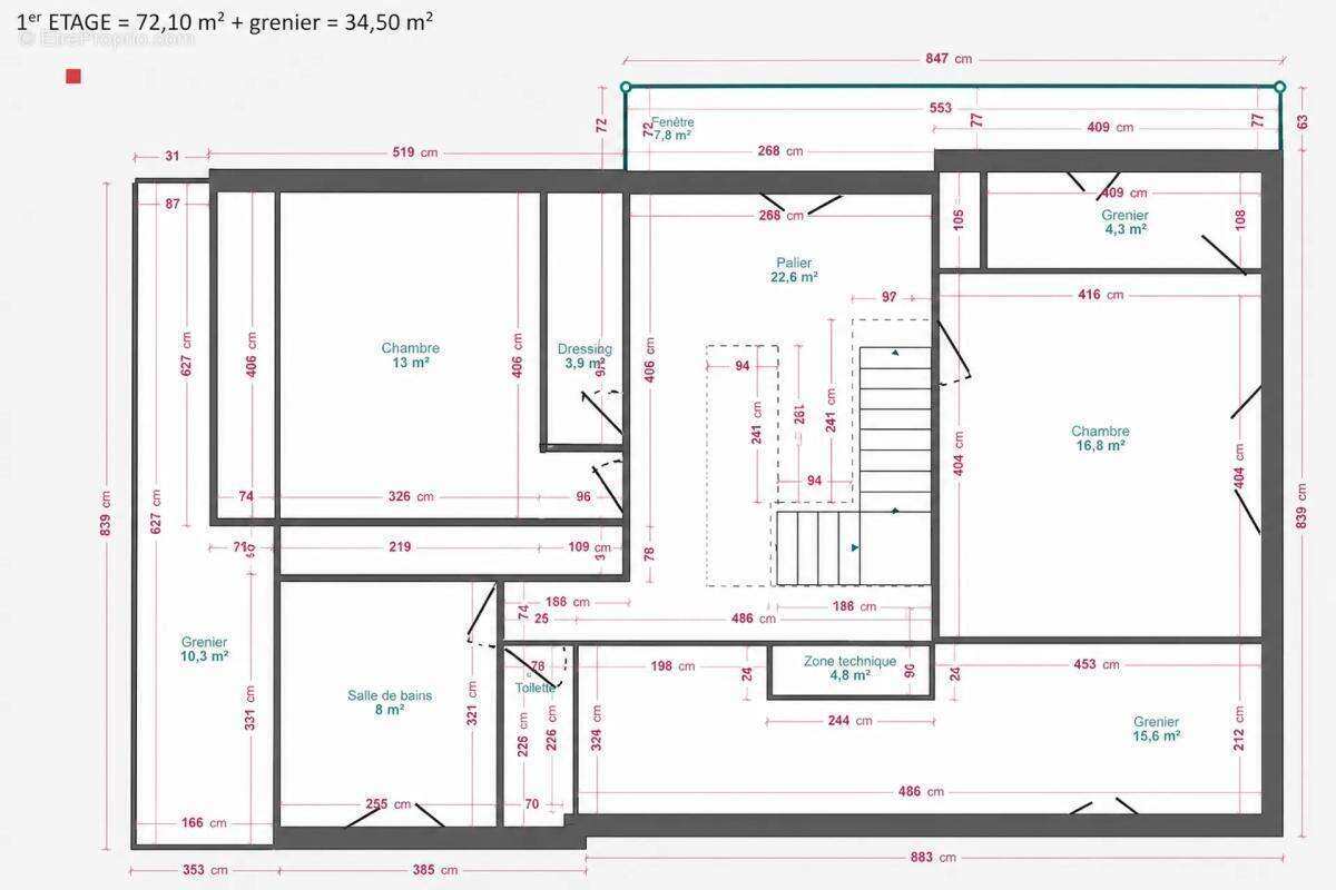 Maison de 7 pièces de 172 m² à Selles-sur-Cher - photo 19