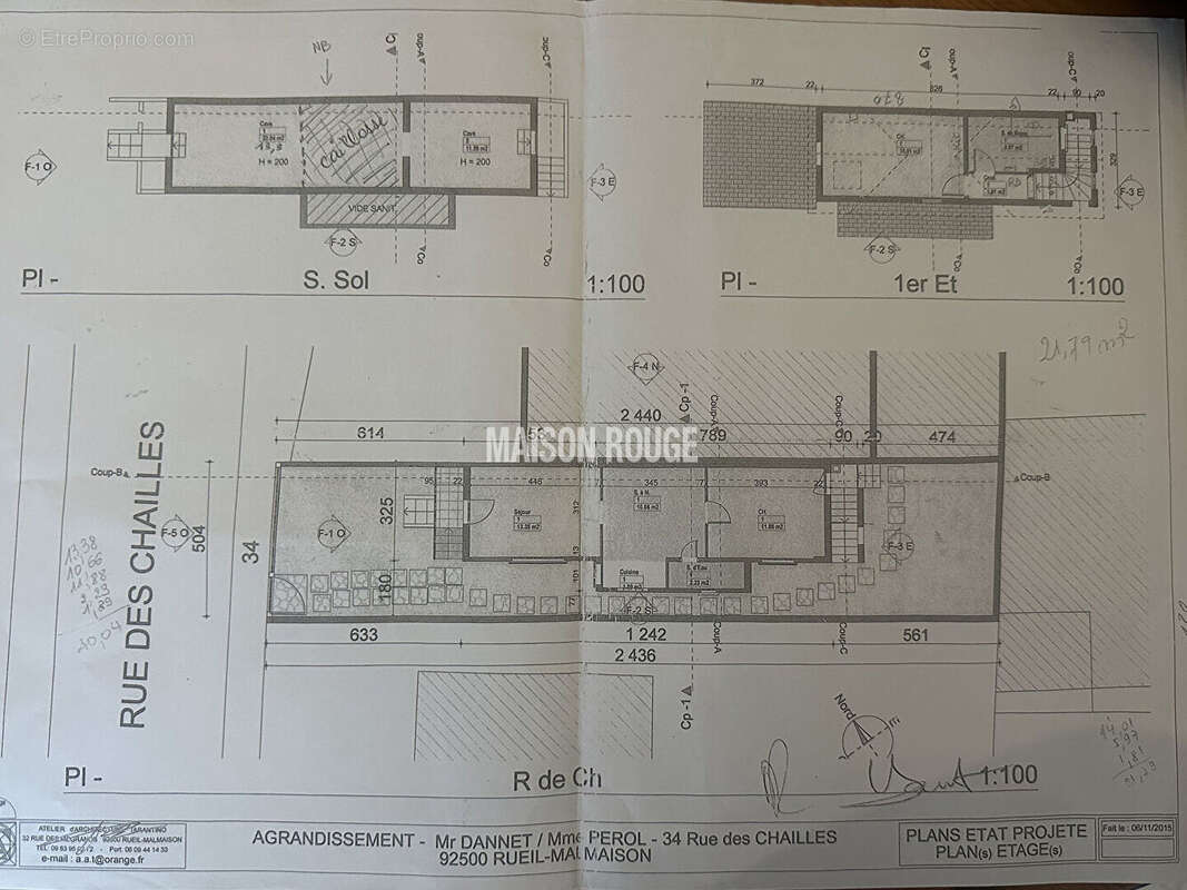 Maison à RUEIL-MALMAISON