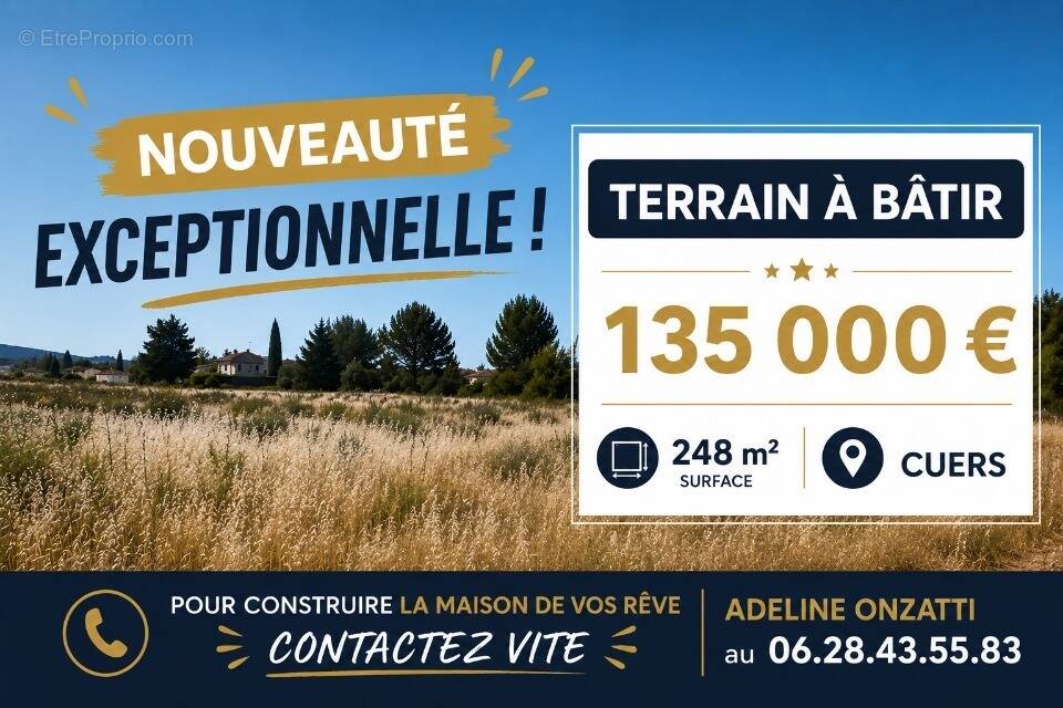 Terrain à CUERS