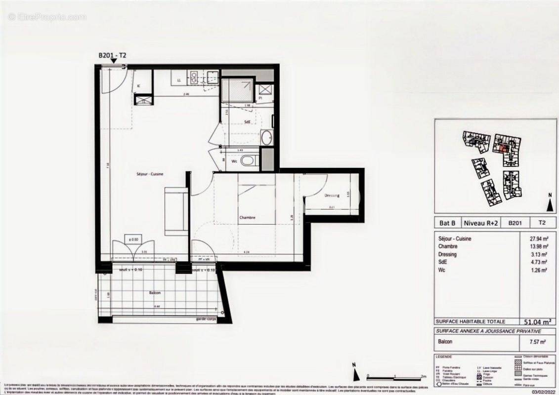 Appartement à VERTOU