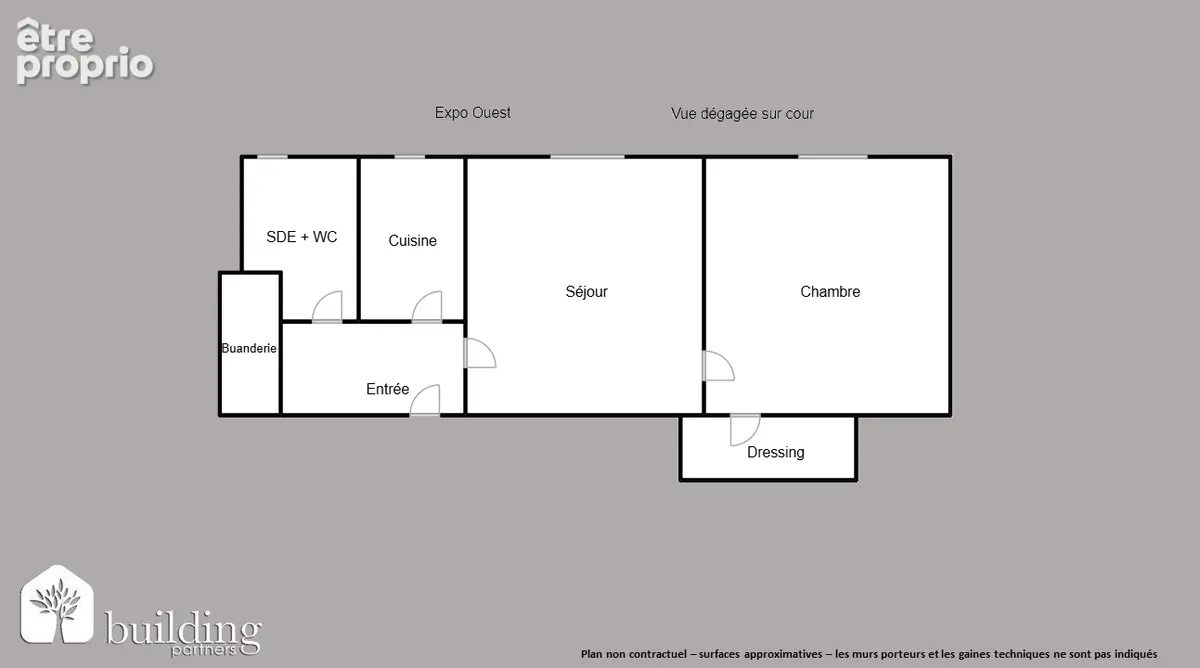 Jean-Zay Levallois-Perret - Appartement 2 pièces 35 m² - photo 2