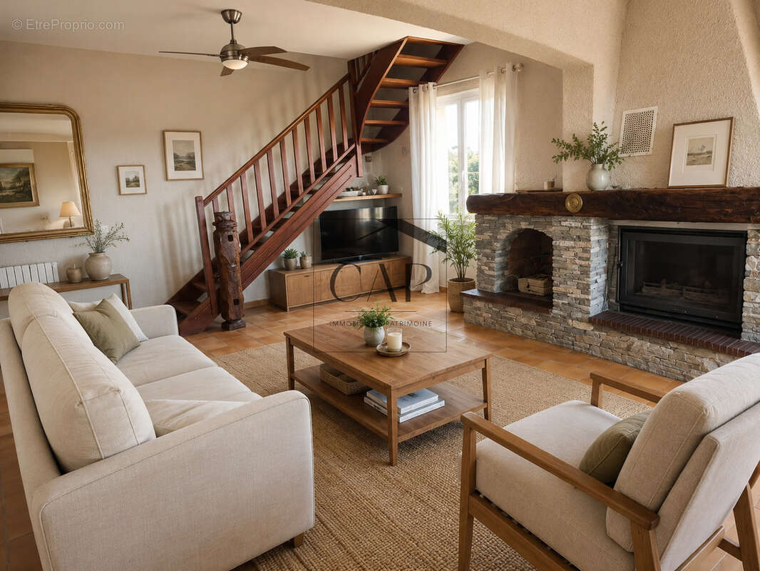 Maison familiale avec vue mer, jardin piscinable et fort potentiel - photo 5