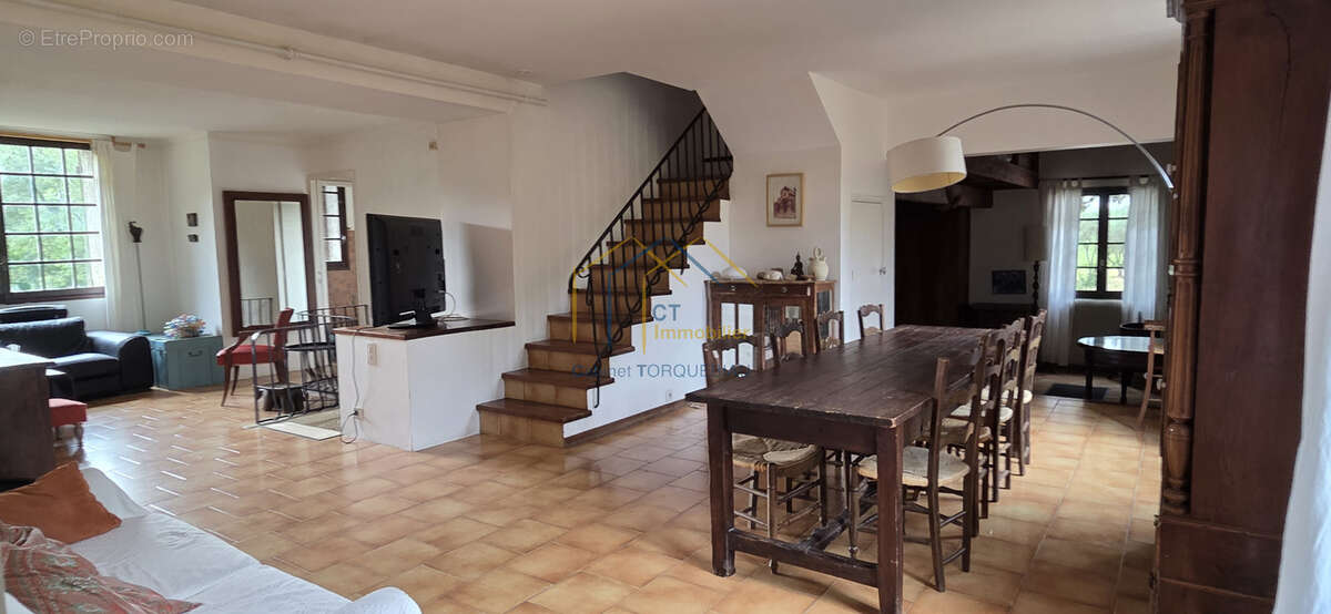 Maison de campagne avec piscine et tennis - photo 5