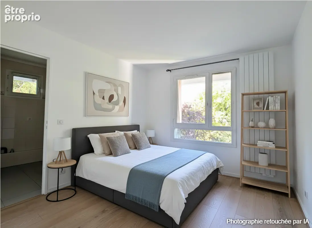 T3 lumineux - Grand Balcon & Vue Jardin - Asnières - photo 3