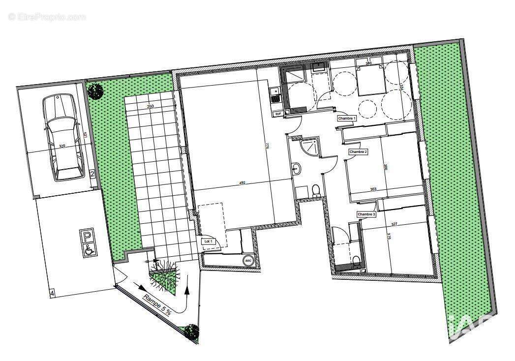 Appartement 103 m² à Breuil-Bois-Robert  - photo 3