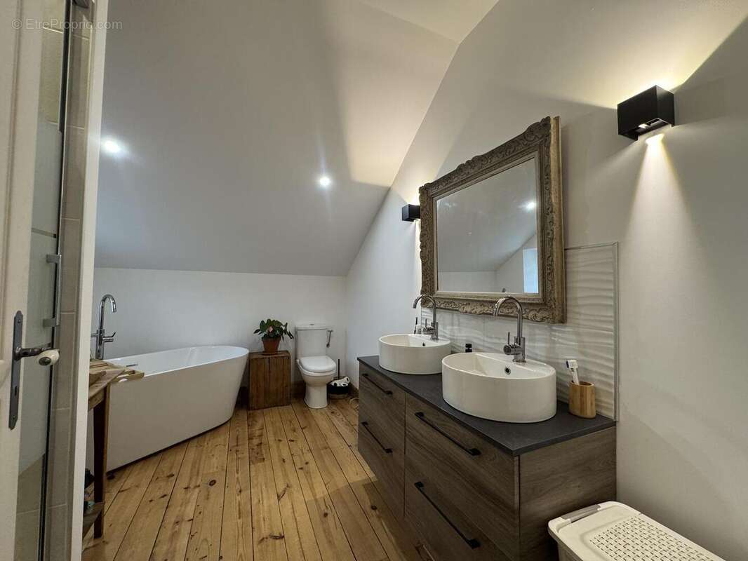 Salle de bain / douche suite parentale - Maison à BEYNAC-ET-CAZENAC