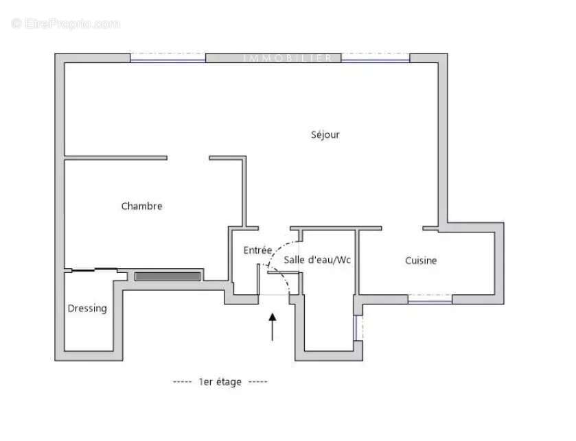 Appartement à PARIS-14E