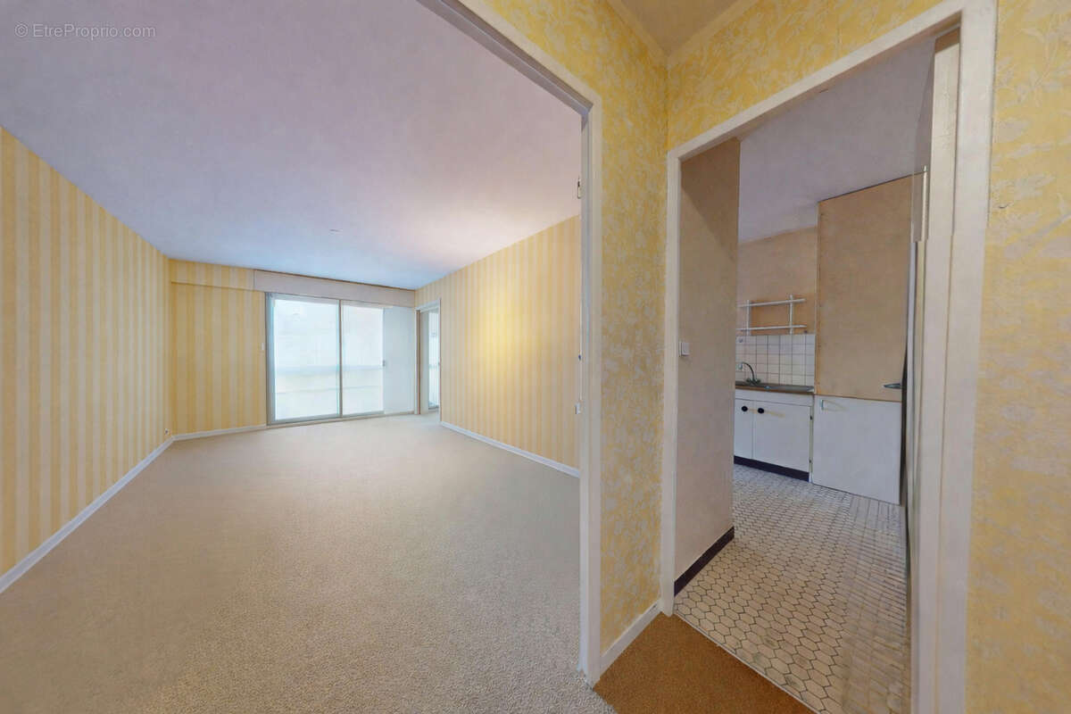 Grand T2 de 61 m²  Dijon Monchapet à rafraichir - photo 6