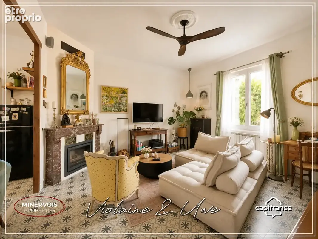Maison de caractère rénovée avec jardin – villeneuve-lès-béziers - photo 15