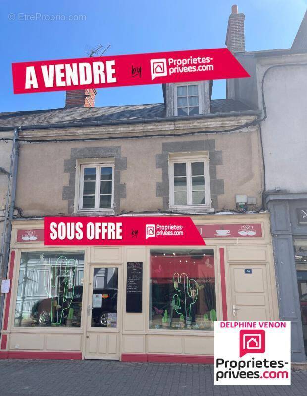 Local commercial libre de bail avec 2 vitrines à Chateauneuf Sur Loire - photo 1