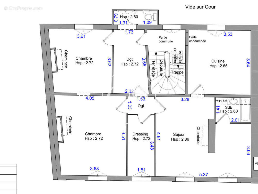 Appartement à VERSAILLES