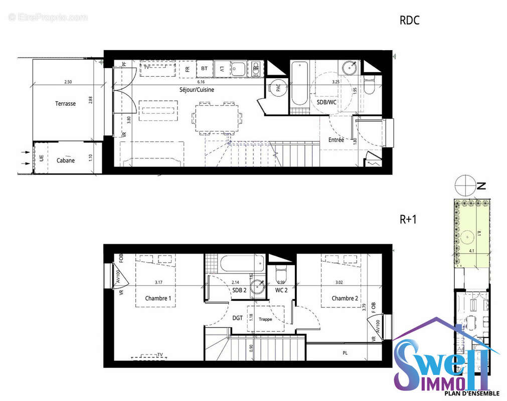 Appartement à MESSANGES