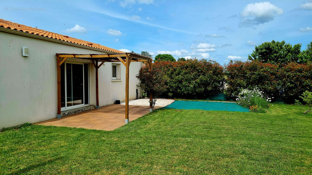 Tesson, maison plain pied 92 m2, 3 chambres, garage, jardin - photo 14