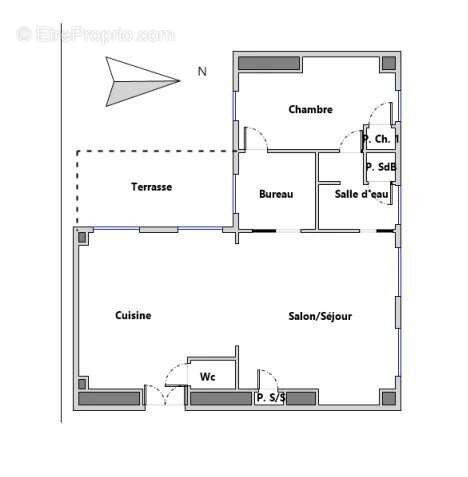 Appartement à PARIS-3E