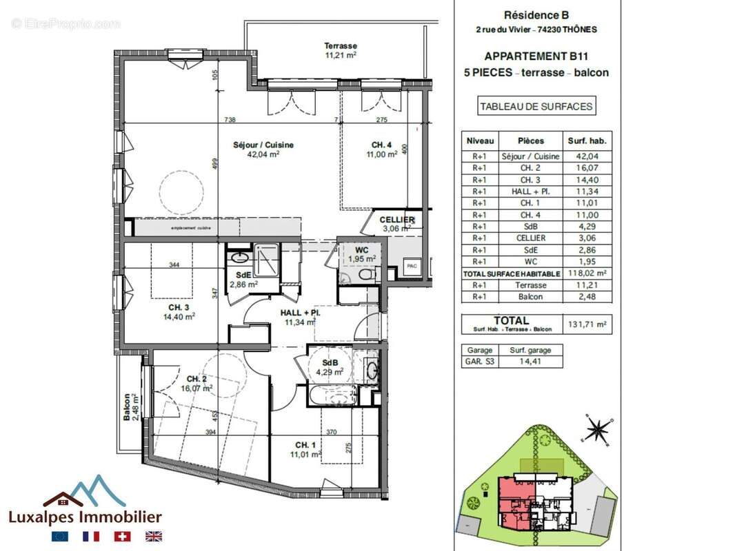 Appartement à THONES