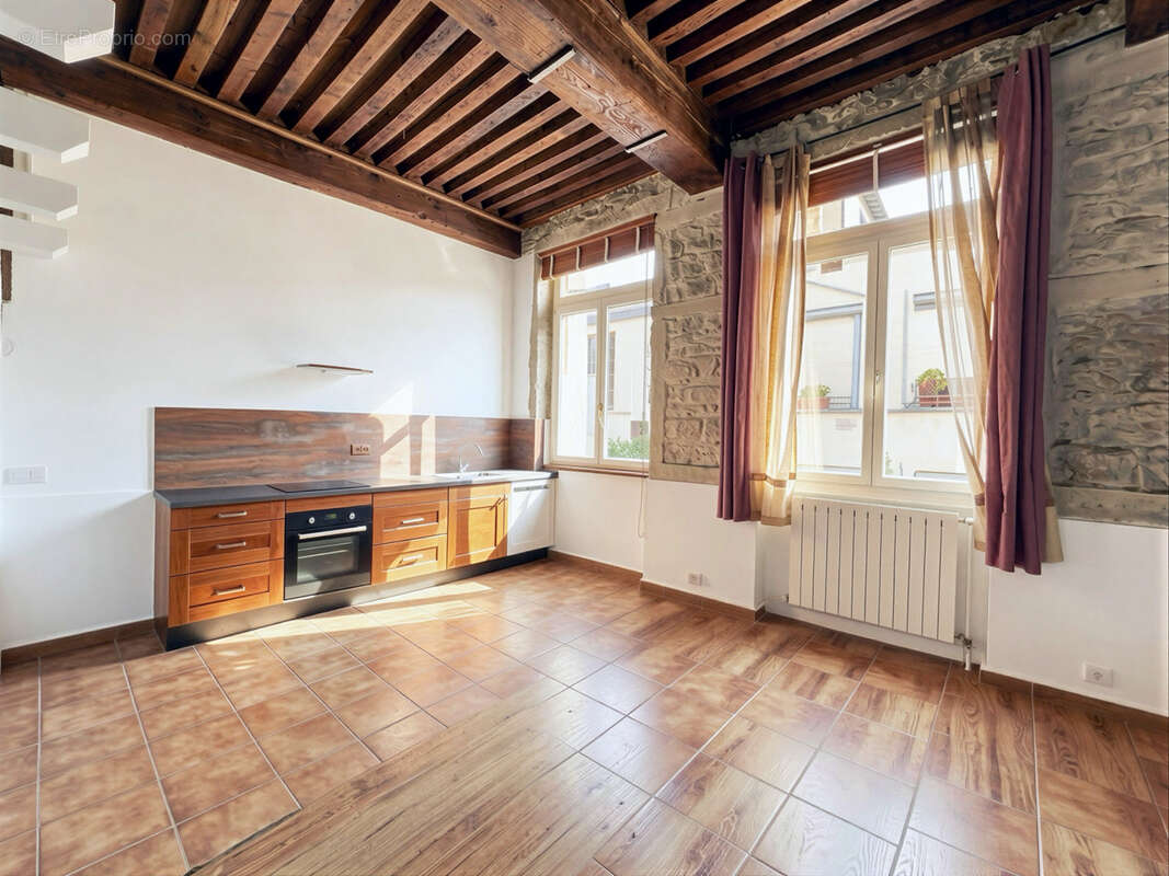 LYON 4   À deux pas du Gros Caillou : CHARME CANUT de 49,39 m2 et 76,30 m2 au sol - photo 3