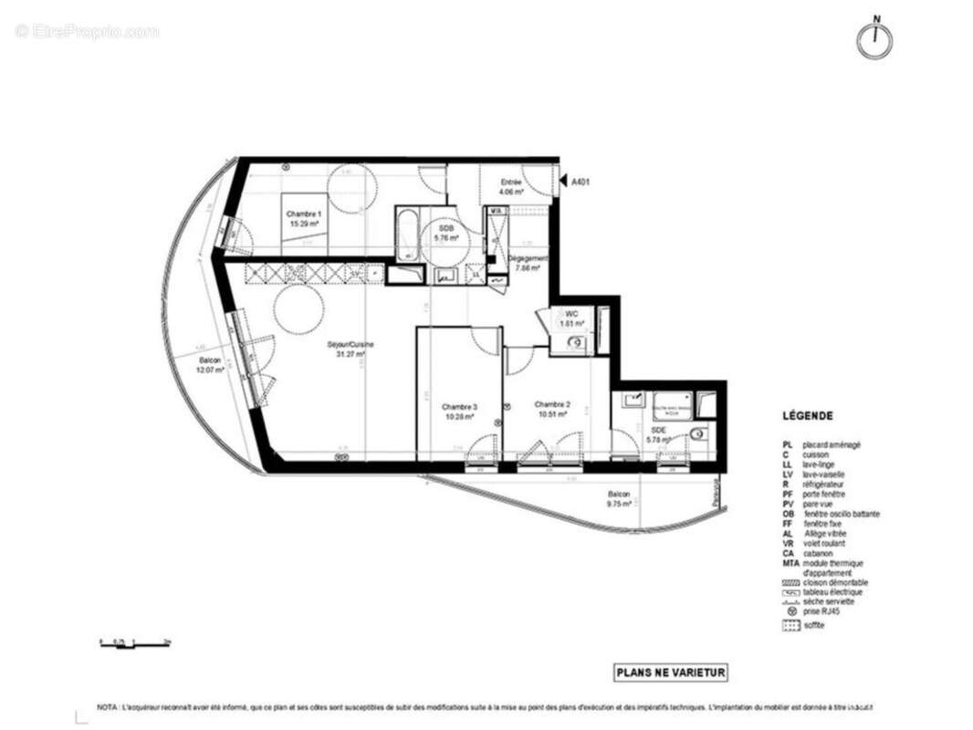 Photo 3 - Appartement à DUNKERQUE