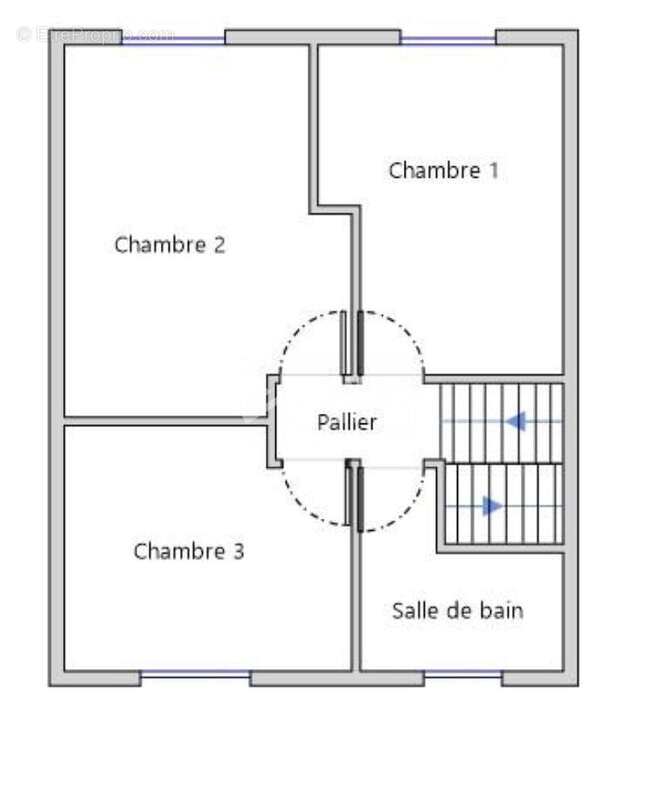 PLAN ETAGE - Maison à LESQUIN