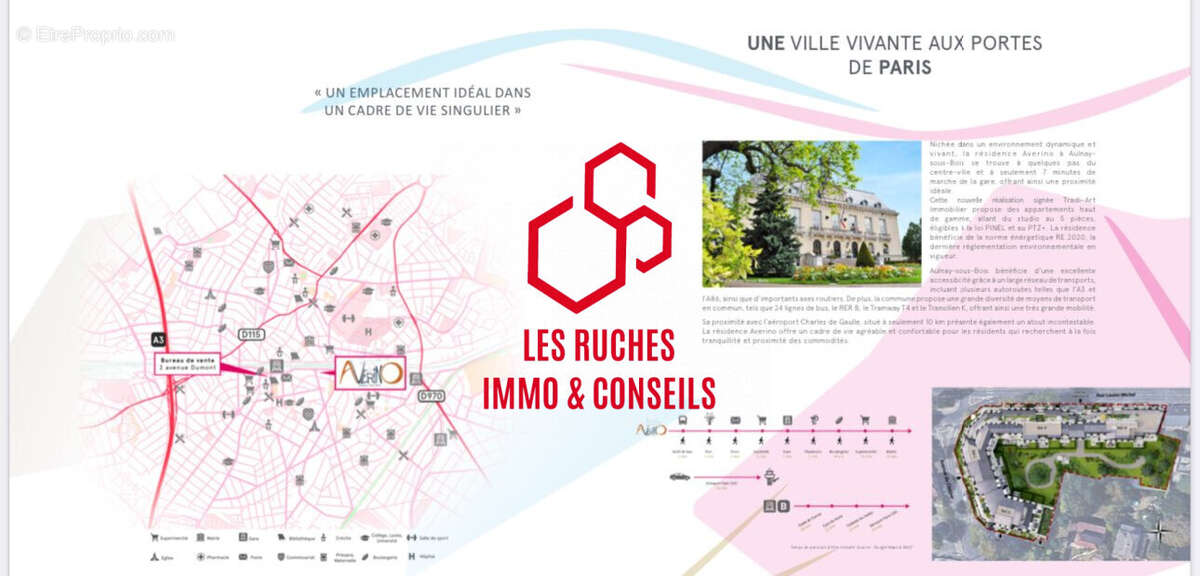 Appartement à AULNAY-SOUS-BOIS