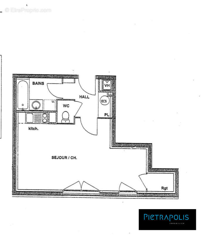 Appartement 34 m² à Villeurbanne  - photo 9