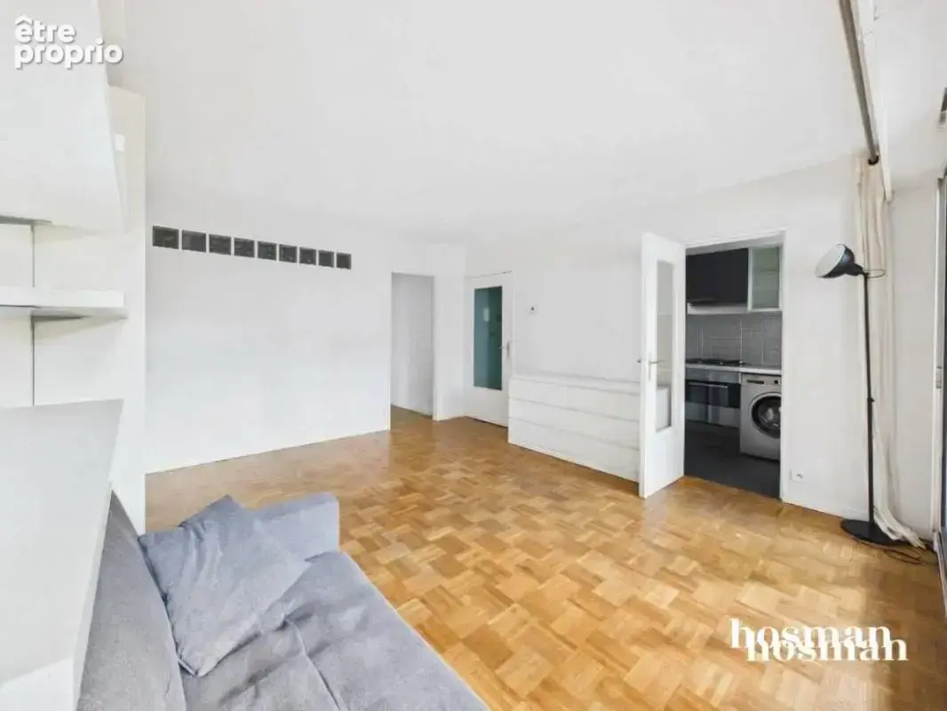 Appartement T1 de 31 m² avec grand balcon de 9m² - Lumineux et calme - Rue Petit, Paris 19ème - photo 6