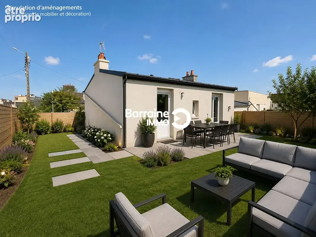 A vendre brest  saint marc le guelmeur maison 62.65 m² 2 chambres jardin 282 m² - photo 8