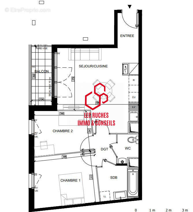 Appartement à VILLEJUIF