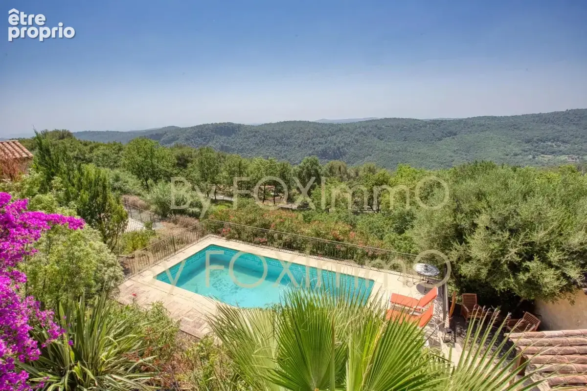 Exclusivité – tour­­rettes-sur-loup- maison individuelle– vue panoramique mer, montagnes et forêt- calme absolu - piscine _garag - photo 3