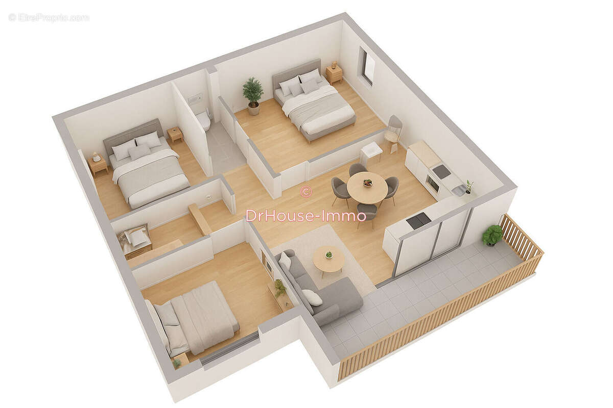 Appartement à WAMBRECHIES