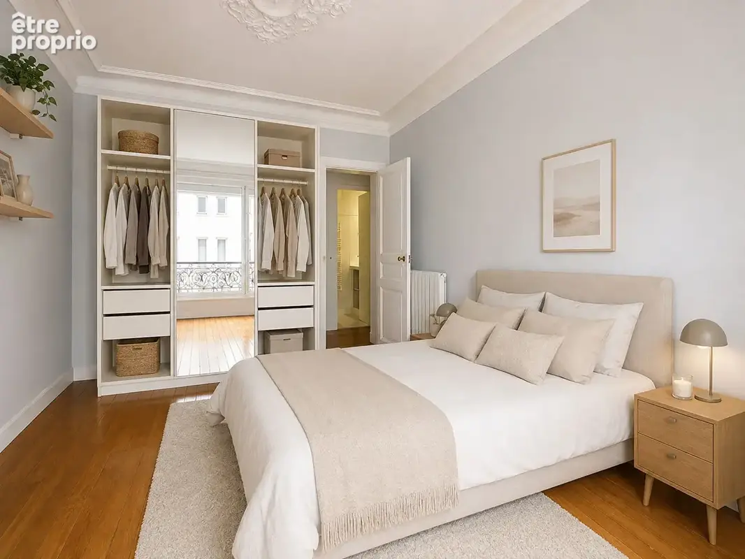 Appartement 57m² à paris 18e arrondissement - photo 6