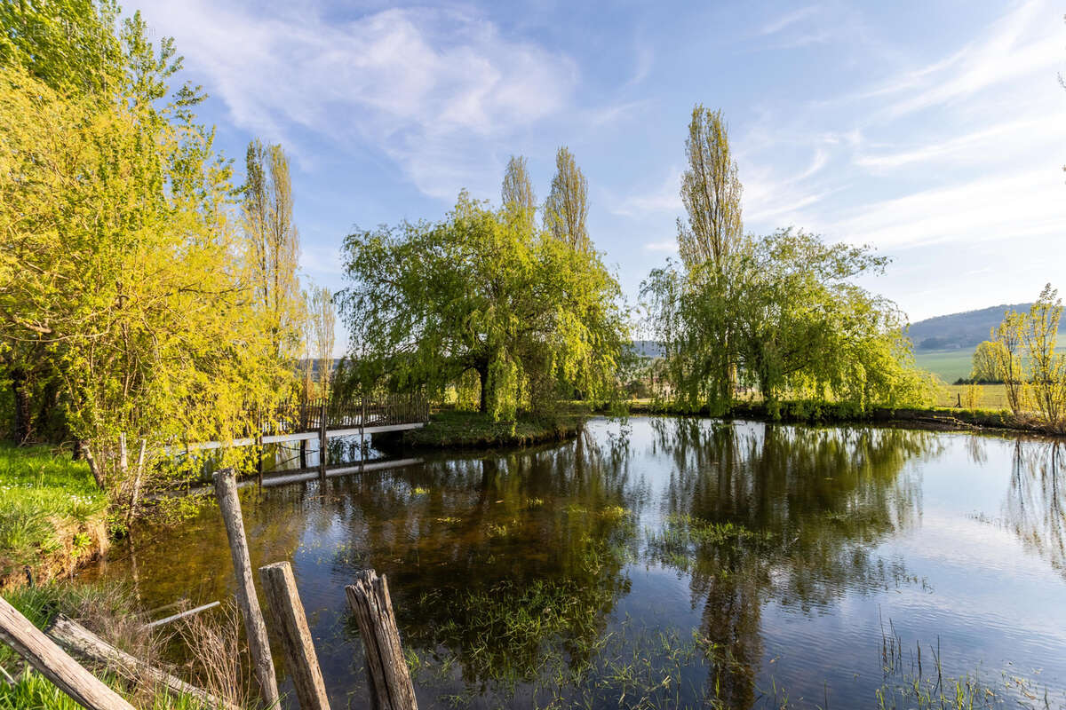 Propriété de campagne avec piscine, annexe, terrain, garage et lac - photo 30
