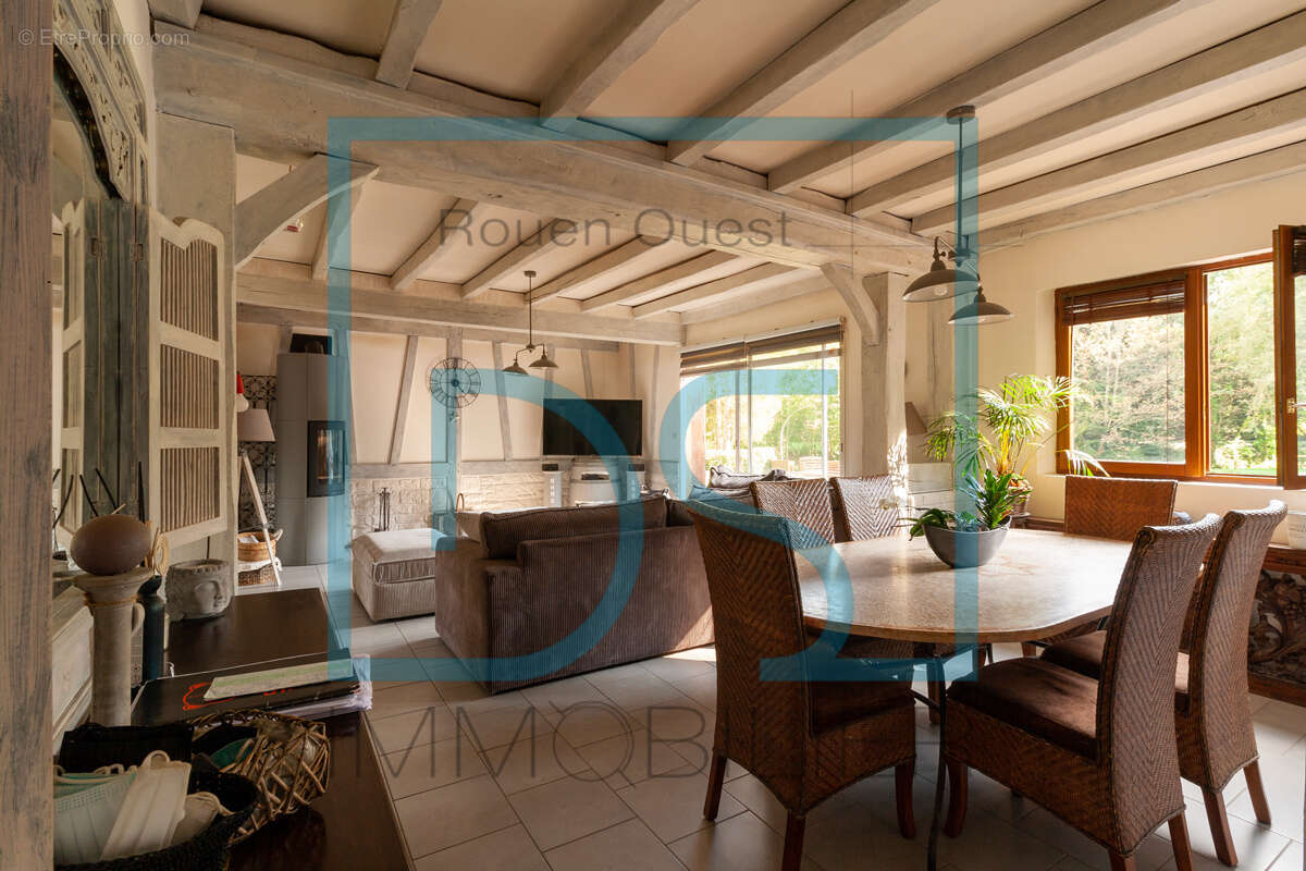 Maison en bord de riviere pavilly 187 m2 - photo 8